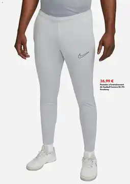 Intersport Pantalon d'entraînement de football homme Dri-Fit Academy aanbieding