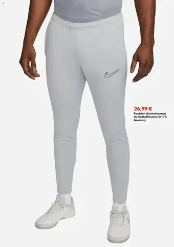 Intersport Pantalon d'entraînement de football homme Dri-Fit Academy aanbieding