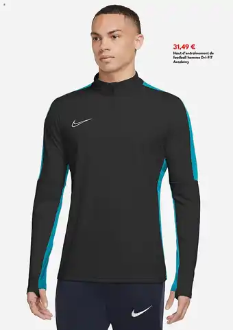 Intersport Haut d'entraînement de football homme Dri-FIT Academy aanbieding