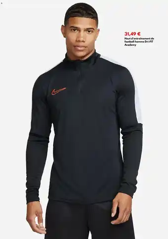 Intersport Haut d'entraînement de football homme Dri-FIT Academy aanbieding