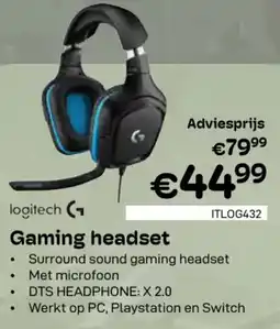 CompuDeals Logitech Gaming headset aanbieding