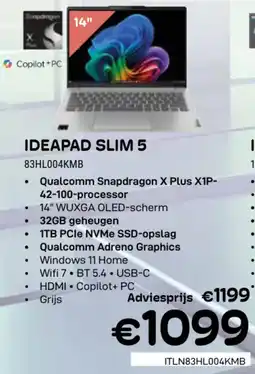 CompuDeals Lenovo Ideapad Alim 5 83HL004KMB aanbieding