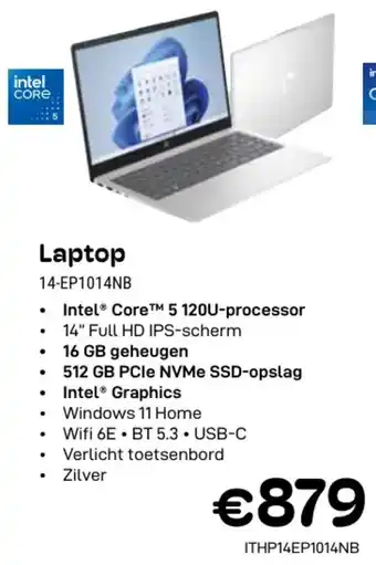 CompuDeals Hp Laptop 14-EP1014NB aanbieding