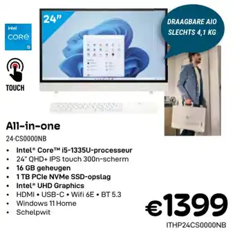 CompuDeals Hp All-in-one 24-CS0000NB aanbieding