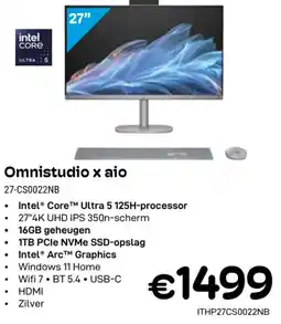 CompuDeals Hp Omnistudio x aio 27-CS0022NB aanbieding