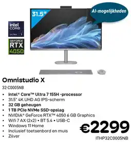 CompuDeals Hp Omnistudio X 32-C0005NB aanbieding