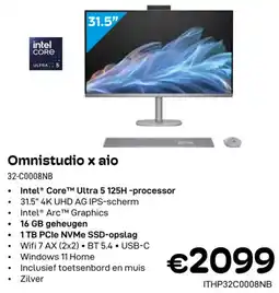 CompuDeals Hp Omnistudio x aio 32-C0008NB aanbieding