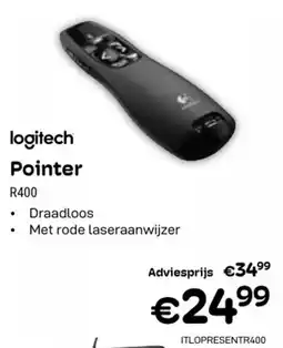 CompuDeals Logitech pointer R400 aanbieding