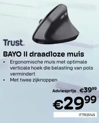 CompuDeals Trust BAYO II draadloze muis aanbieding