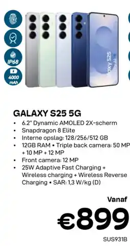 CompuDeals Galaxy S25 5G aanbieding