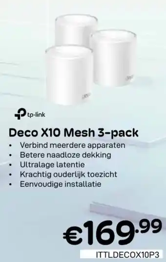 CompuDeals Tp link Deco X10 Mesh aanbieding