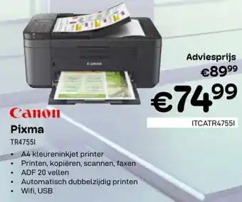 CompuDeals Canon Pixma TR47551 aanbieding