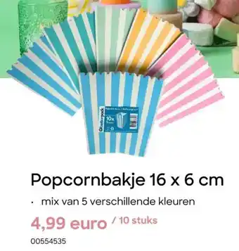 AVA Popcornbakje aanbieding