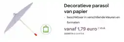 AVA Decoratieve parasol van papier aanbieding