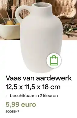 AVA Vaas van aardewerk aanbieding