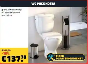 Bouwcenter Frans Vlaeminck Wc pack kosta aanbieding