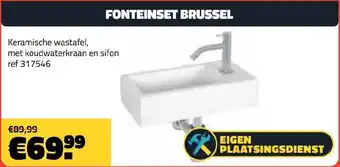 Bouwcenter Frans Vlaeminck Fonteinset brussel aanbieding