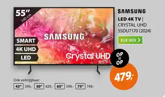 Expert Samsung LED 4K TV aanbieding