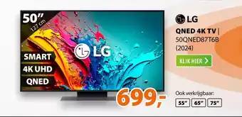 Expert LG QNED 4K TV aanbieding