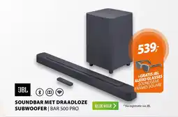 Expert Soundbar met draadloze subwoofer aanbieding