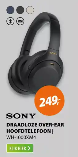 Expert Draadloze over ear hoofdtelefoon aanbieding