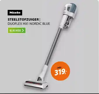 Expert Miele steelstofzuiger aanbieding