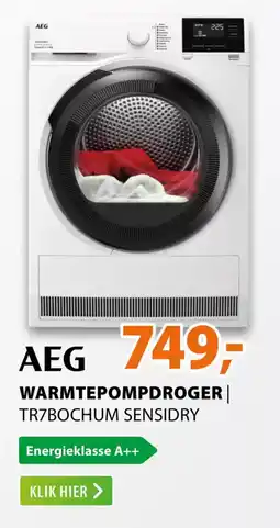 Expert AEG Warmtepompdroger aanbieding