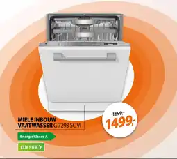 Expert Miele inbouw vaatwasser aanbieding