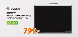 Expert Bosch inbouw inductiekookplaat aanbieding