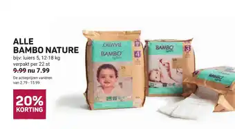 Ekoplaza Alle bambo nature aanbieding