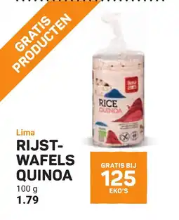 Ekoplaza Rijst wafels quinoa aanbieding