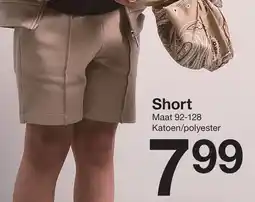 Zeeman Short aanbieding