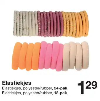 Zeeman Elastiekjes aanbieding