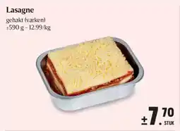 Buurtslagers Lasagne aanbieding