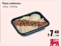 Buurtslagers Pasta carbonara aanbieding