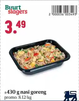 Buurtslagers Buurt slagers nasi goreng aanbieding