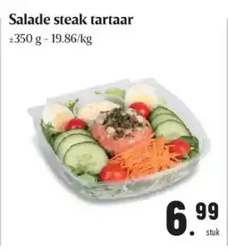 Buurtslagers Salade steak tartaar aanbieding