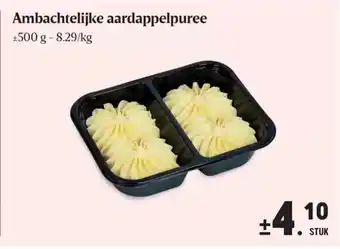 Buurtslagers Ambachtelijke aardappelpuree aanbieding