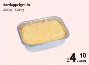 Buurtslagers Aardappelgratin aanbieding