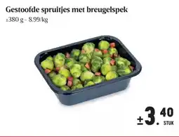 Buurtslagers Gestoofde spruitjes met breugelspek aanbieding