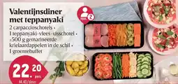 Buurtslagers Valentijnsdiner met teppanyaki aanbieding