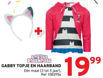 Trafic Gabby topje en haarband aanbieding