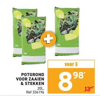 Trafic Potgrond voor zaaien & stekken aanbieding