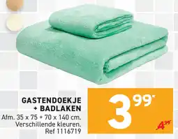 Gastendoekje + Badlaken