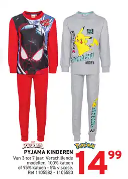 Trafic Pyjama kinderen aanbieding