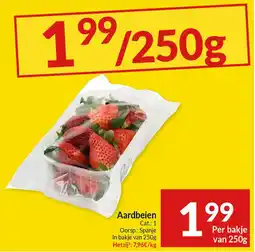 Intermarché Aardbeien aanbieding