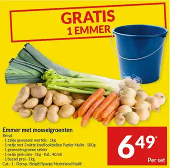 Intermarché Emmer met mosselgroenten aanbieding