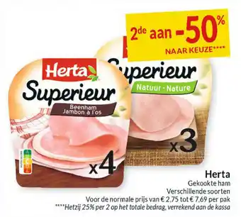 Intermarché Herta aanbieding