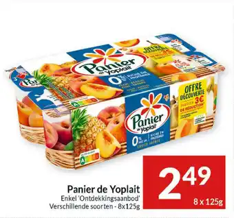 Intermarché Panier de yoplait aanbieding