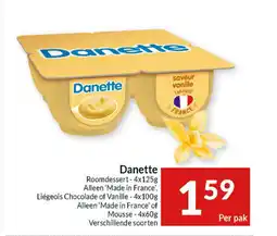 Intermarché Danette aanbieding